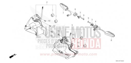 CLIGNOTANT NSS750M de 2021